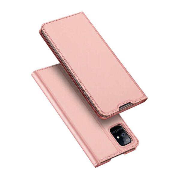 

Чехол-книжка Dux Ducis Skin Pro для Samsung Galaxy M51 M515F Rose Gold