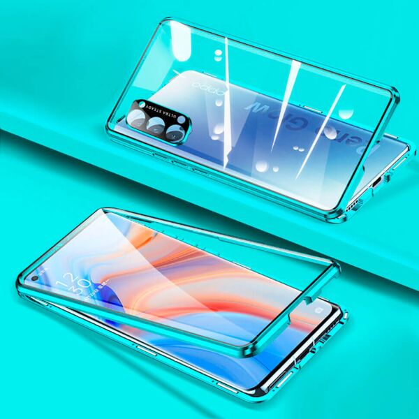 

Чехол Fashion Magnetic Flip 360 для Oppo Reno4 Pro 5G (CPH2089) Green