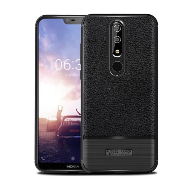 

Чехол Rugged Armor для Nokia 6.1 Plus / Nokia X6 Black