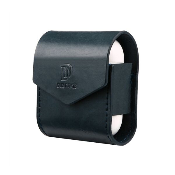 

Чехол-сумочка Dux Ducis для Apple AirPods Navy Blue