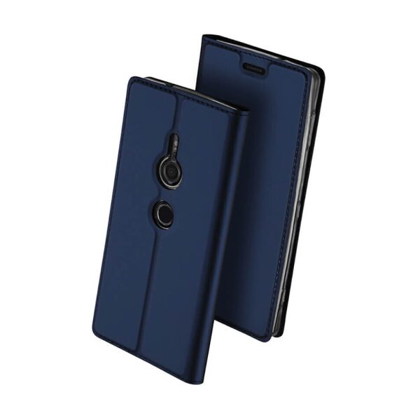 

Чехол-книжка DZgogo Iskin для Sony Xperia XZ2 Compact H8324 Темно-синяя