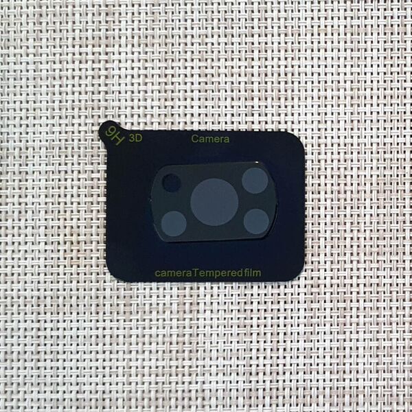 

Защитное 3D стекло на камеру для Poco X3 Черное