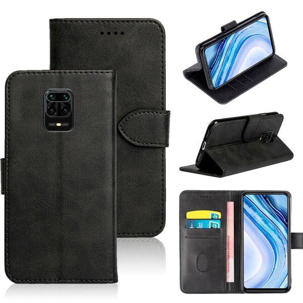 

Чехол-книжка EcoCase Skin Series для Redmi Note 9S/9 Pro/9 Pro Max Black