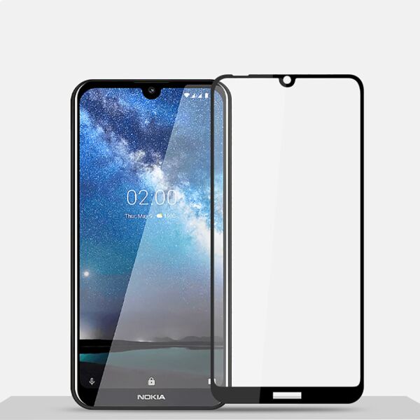 

Защитное Full Glue стекло OG Golden Armor для Nokia 2.2 Black