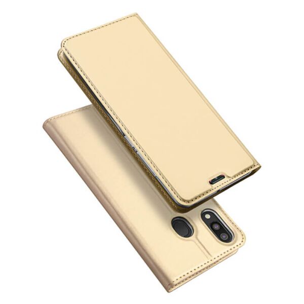 

Чехол-книжка Dux Ducis Skin Pro для Samsung Galaxy M20 M205F Golden
