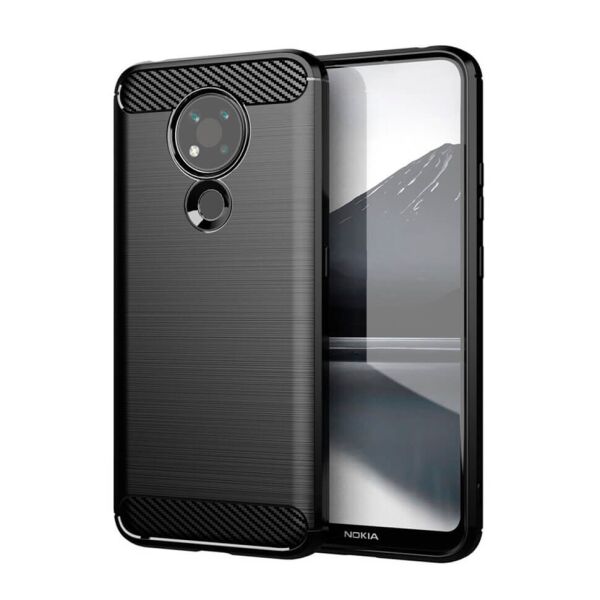 

Накладка Lenuo Carbon Fiber для Nokia 3.4 Black