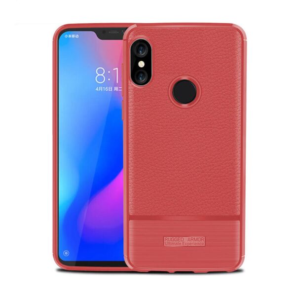 

Чехол Rugged Armor для Xiaomi Mi A2 Lite / Redmi 6 Pro Red