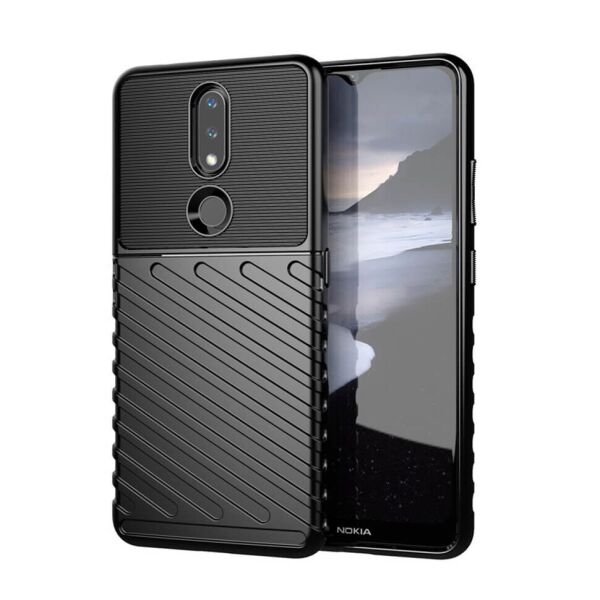 

Чехол Lenuo Thunder для Nokia 2.4 Black