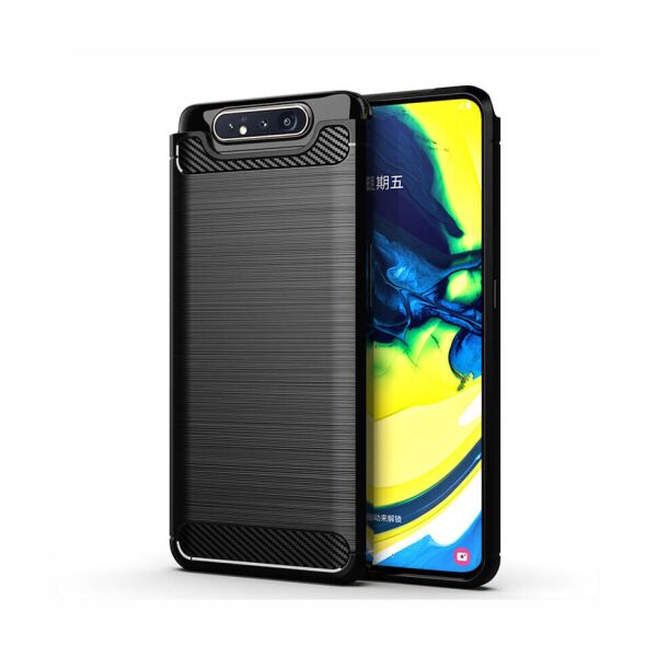 

Накладка Lenuo Carbon Fiber для Samsung Galaxy A80 A805F Black
