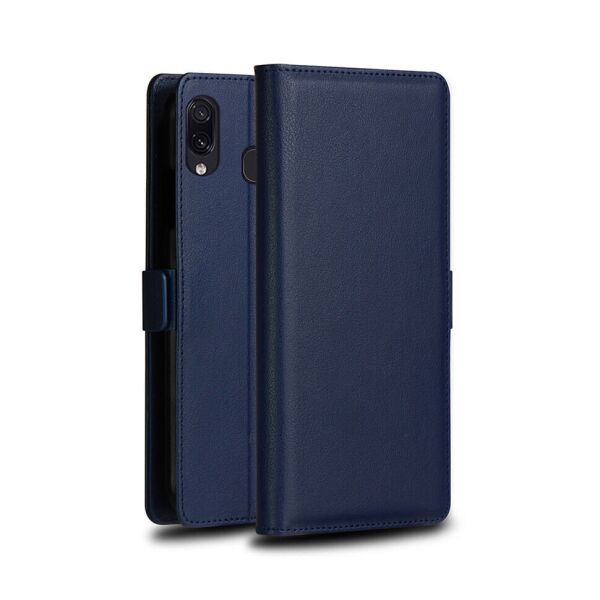 

Чехол-книжка DZgogo Milo Series для Samsung Galaxy M20 M205F Navy Blue