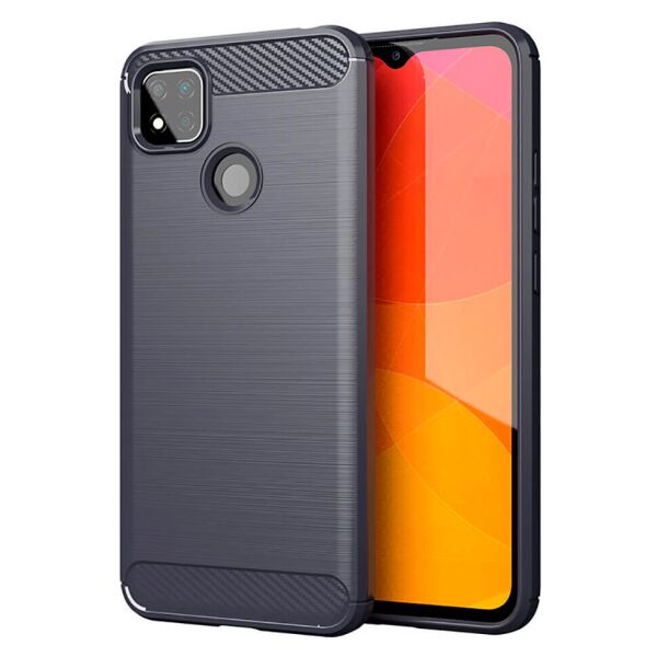 

Чехол Lenuo Carbon Fiber для Redmi 9C Gray