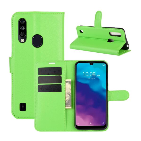 

Чехол-книжка EcoCase для ZTE Blade A7 2020 (с вырезом для сканера) Green
