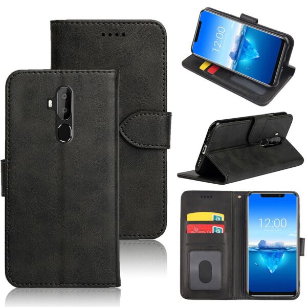 

Чехол-книжка EcoCase Skin Series для Oukitel C12 / Oukitel C12 Pro Black