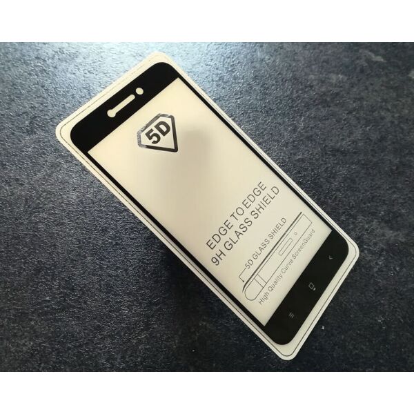 

Защитное 5D Full Glue стекло Pro+ для Xiaomi Redmi 5A Black