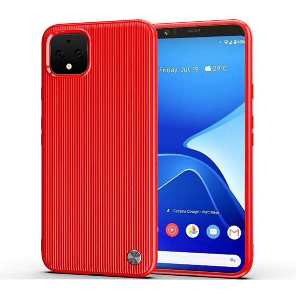 

Чехол Lenuo Fashion для Google Pixel 4 Red