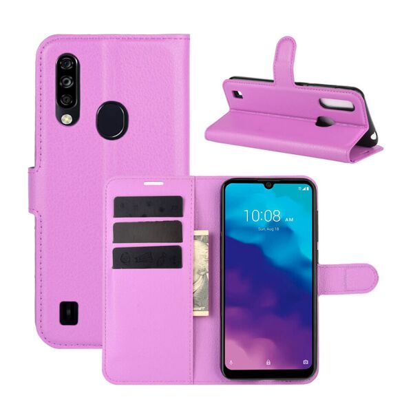 

Чехол-книжка EcoCase для ZTE Blade A7 2020 (с вырезом для сканера) Purple