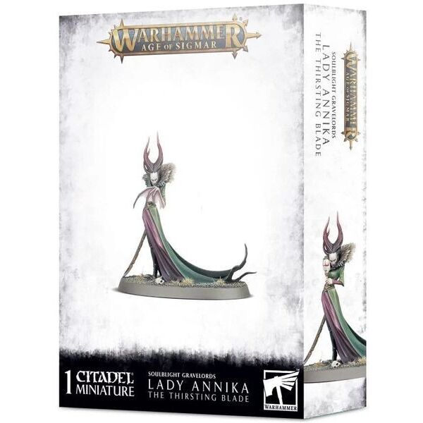 

Настольная игра Games Workshop Lady Annika, The Thirsting Blade Age of Sigmar (99120207108)