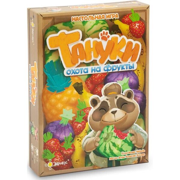 

Настольная игра Эврикус Тануки. Охота на фрукты (BG-11069)