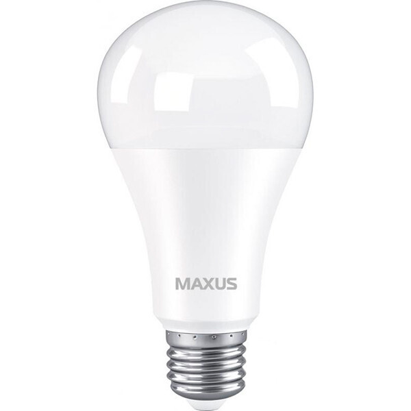 

Лампа светодиодная Maxus 15 Вт A70 матовая E27 220 В 4100 К 1-LED-782