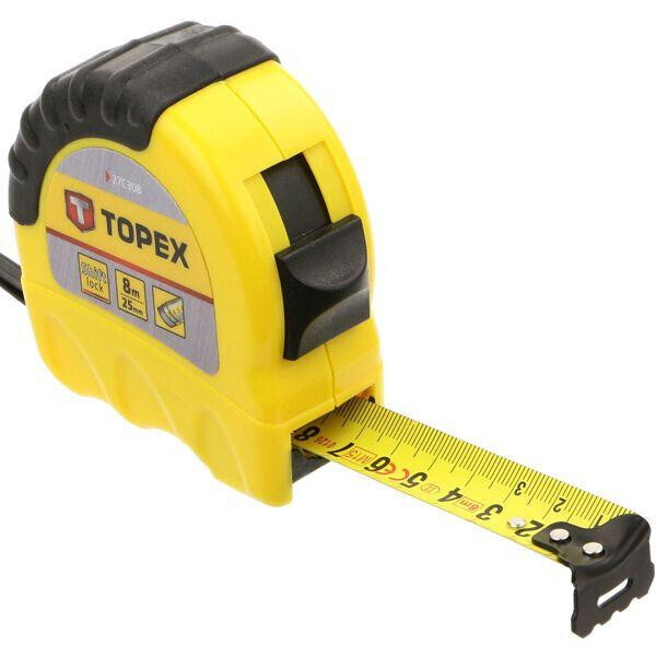 

Рулетка Topex Shiftlock 27C308 25 мм 8 м