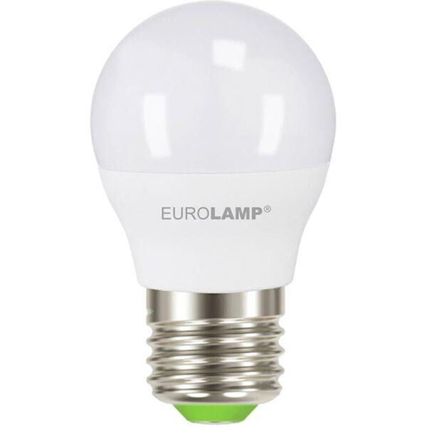 

Лампа LED Eurolamp G45 7W E27 4000K 3шт/уп