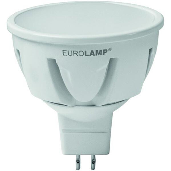 

Лампа светодиодная Eurolamp 5 Вт MR16 матовая GU5.3 12 В 4000 К LED-SMD-05534(12)(T)new