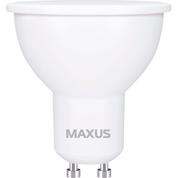 

Лампа светодиодная Maxus 7 Вт MR16 матовая GU10 220 В 3000 К 1-LED-721