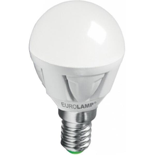 

Лампа светодиодная Eurolamp 5 Вт G45 матовая E14 175-250 В 4000 К LED-G45-05144(T)new