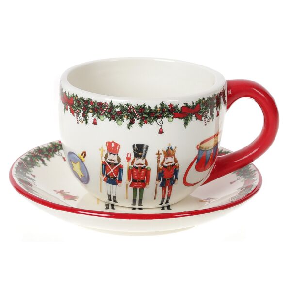 

Чашка с блюдцем керамическая Щелкунчик 300мл BonaDi 923-230 ОРИГИНАЛ