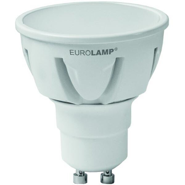 

Лампа светодиодная Eurolamp 5 Вт MR16 матовая GU10 175-250 В 3000 К LED-SMD-05103(T)new
