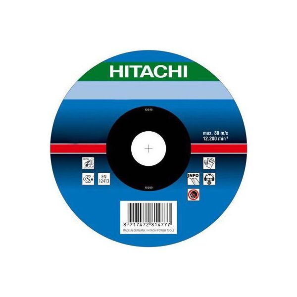 

Круг зачистной Hitachi D180x6.0x22.2 мм металл