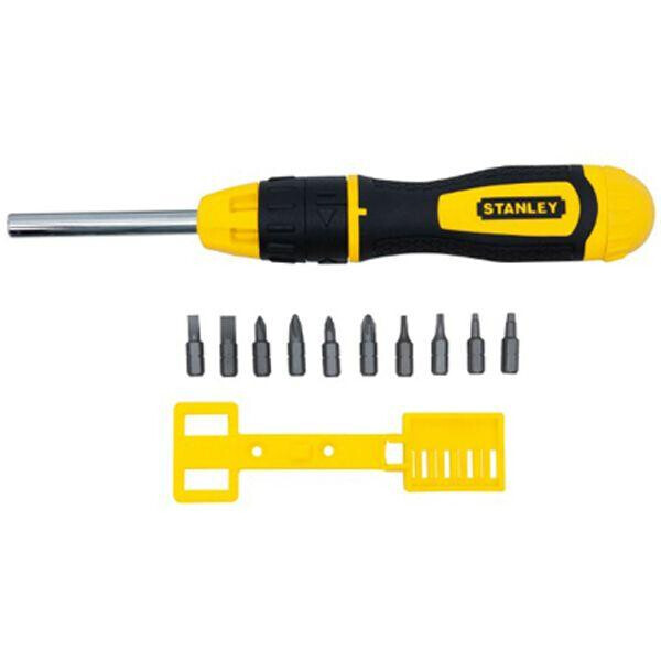 

Отвертка Stanley Multibit 0-68-010 10 насадок