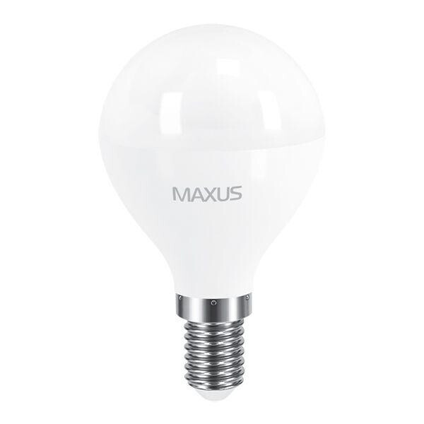 

Лампа LED Maxus G45 F E14 8 Вт 3000K теплый свет