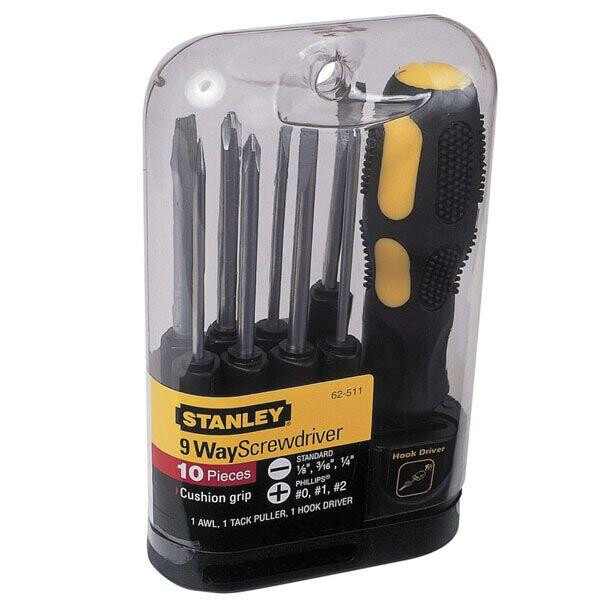 

Отвертка Stanley 0-62-511 + 8 насадок