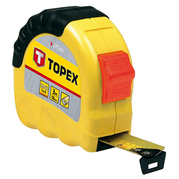 

Рулетка Topex 20706395 25 мм 10 м