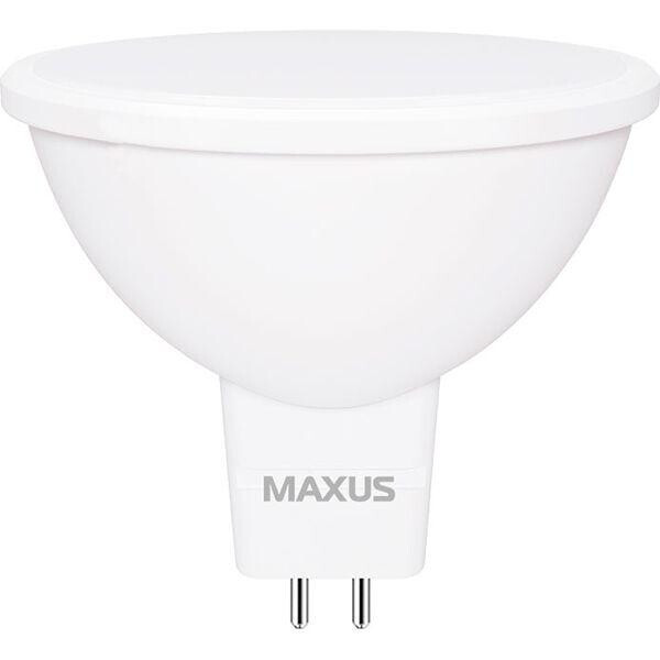 

Лампа светодиодная Maxus 7 Вт MR16 матовая GU5.3 220 В 4100 К 1-LED-722