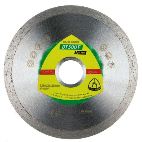 

Круг алмазный Klingspor Extra DT300F 125x22.23 мм