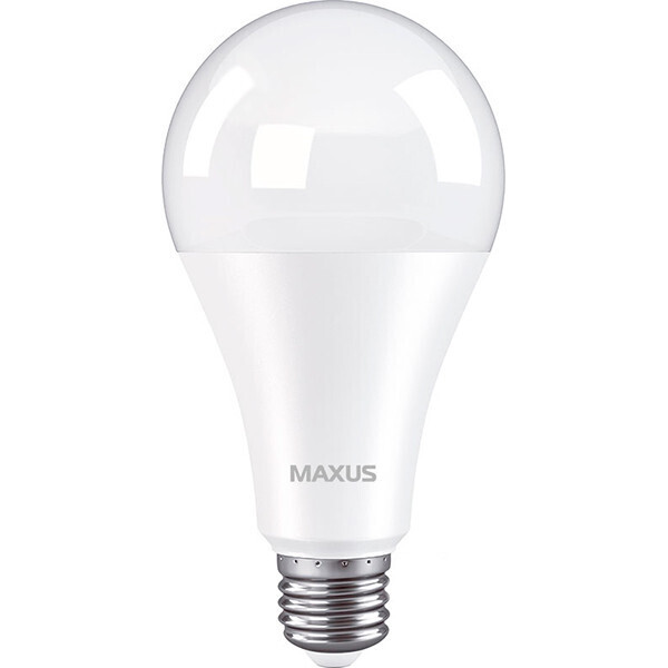 

Лампа светодиодная Maxus 18 Вт A80 матовая E27 220 В 3000 К 1-LED-783