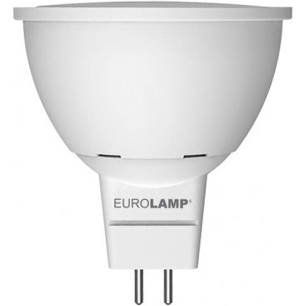 

Лампа светодиодная Eurolamp 5 Вт MR16 матовая GU5.3 220-240 В 4000 К LED-SMD-05534(E)dim
