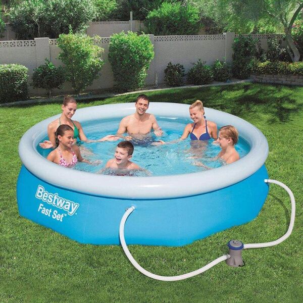 

Бассейн надувной круглый BESTWAY 57270, 305x76 см, фильтр-насос