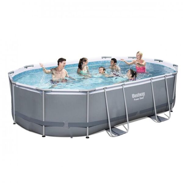 

Бассейн каркасный Bestway 56448 Power Steel, прямоугольный 488х305х107 см (чаша каркас)