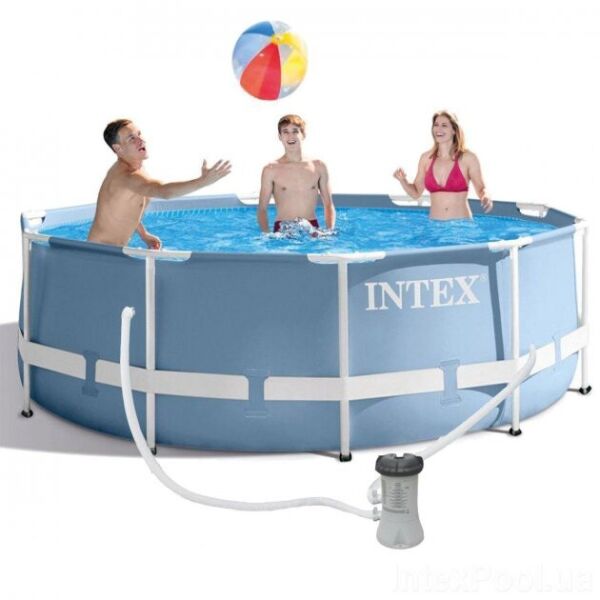 

Бассейн INTEX каркасный 26706, 305х99 см, фильтр-насос, лестница