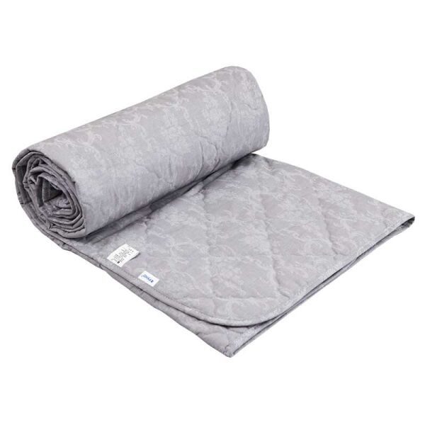 

Одеяло 200х220 шерстяное Серый вензель РУНО, демисезонное***.