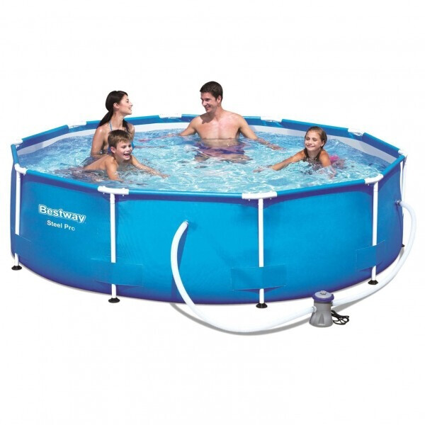 

Бассейн каркасный круглый BESTWAY 56408, 305x76 см, фильтр-насос