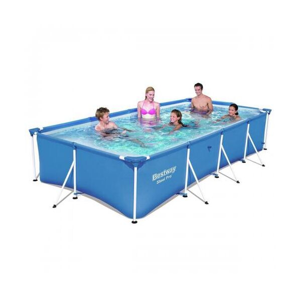 

Бассейн каркасный Bestway 56405, прямоугольный, 400х211х81 см,
