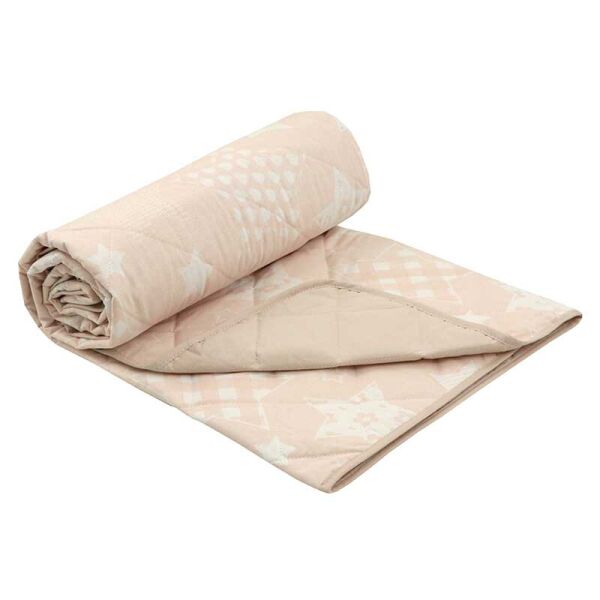 

Одеяло 200*220 хлопок Stars Beige РУНО, летнее***, бежевое.