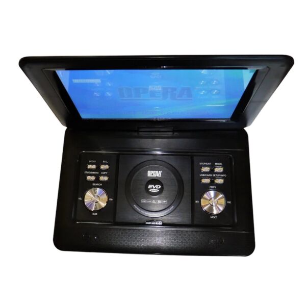 

Портативный DVD-проигрыватель Opera 1580 14" Т2 TV USB SD Black (4_00070)