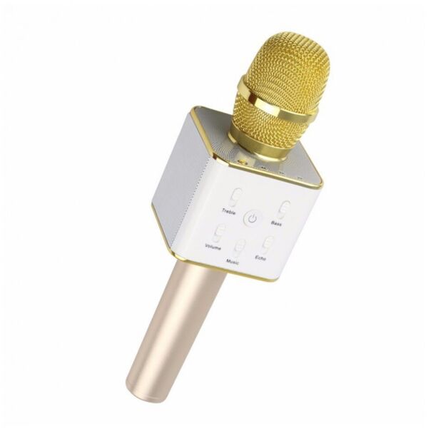 

Беспроводной Bluetooth микрофон для караоке RIAS Q7 Gold (2_002565)