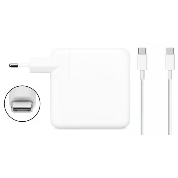 

Блок питания RIAS 61W для ноутбука Apple Macbook 20V 87W 4.3A Type C (3_00253)