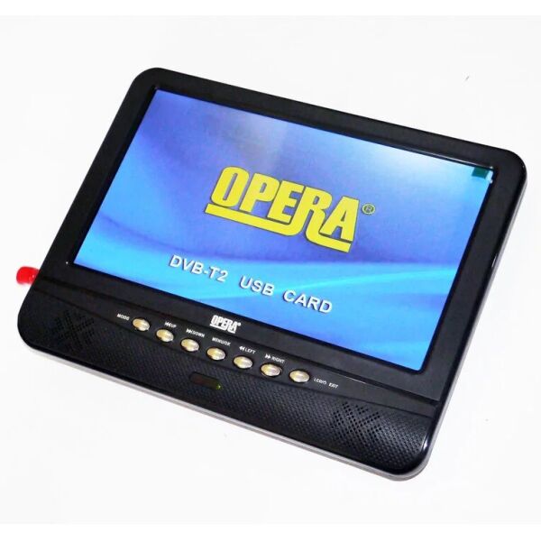 

Портативный телевизор Opera 901 9.5" Т2 USB SD Black (4_00033)